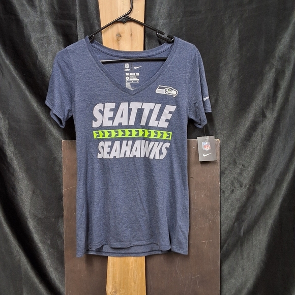 Nike Blue  Seattle  Seahawk Athletic Shirt BRAND NEW W/ TAGS - Picture 10 of 13